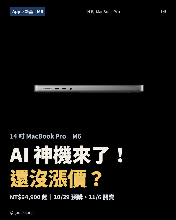 AI 神機來了！還沒漲價？🤖 第 1 張