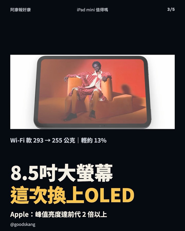 iPad mini 超大升級!但貴了 6,000 元? 第 3 張